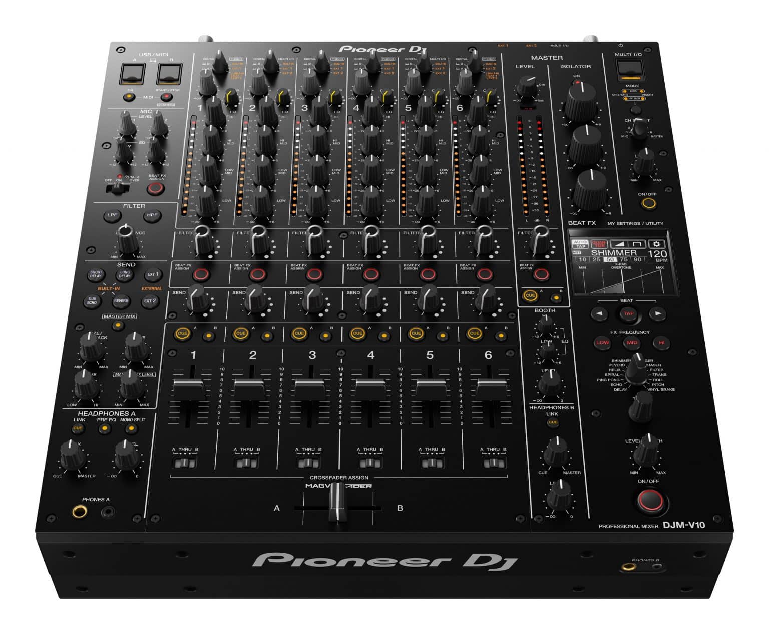 Review de la DJM-V10: El nuevo concepto de mezcla de Pioneer DJ