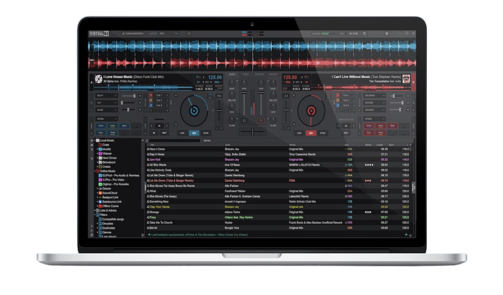 Virtual DJ 2021: Separación de Stems en tiempo real