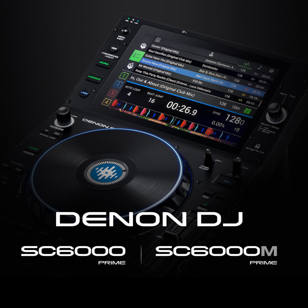 Denon DJ SC6000 y SC6000M. La nueva era PRIME