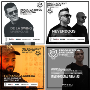 PRODJ ACADEMY: Nuevas Masterclass en Barcelona