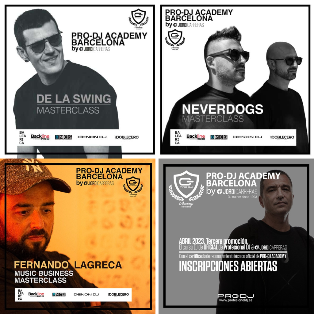 PRODJ ACADEMY: Nuevas Masterclass en Barcelona