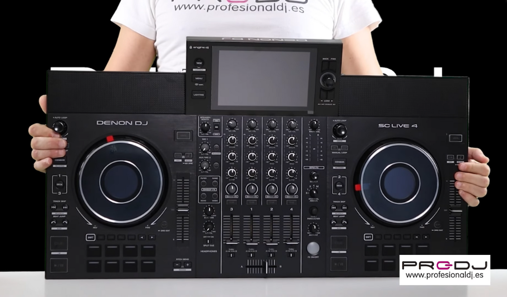 Nuevos Controladores Denon DJ SC Live 4 y SC Live 2