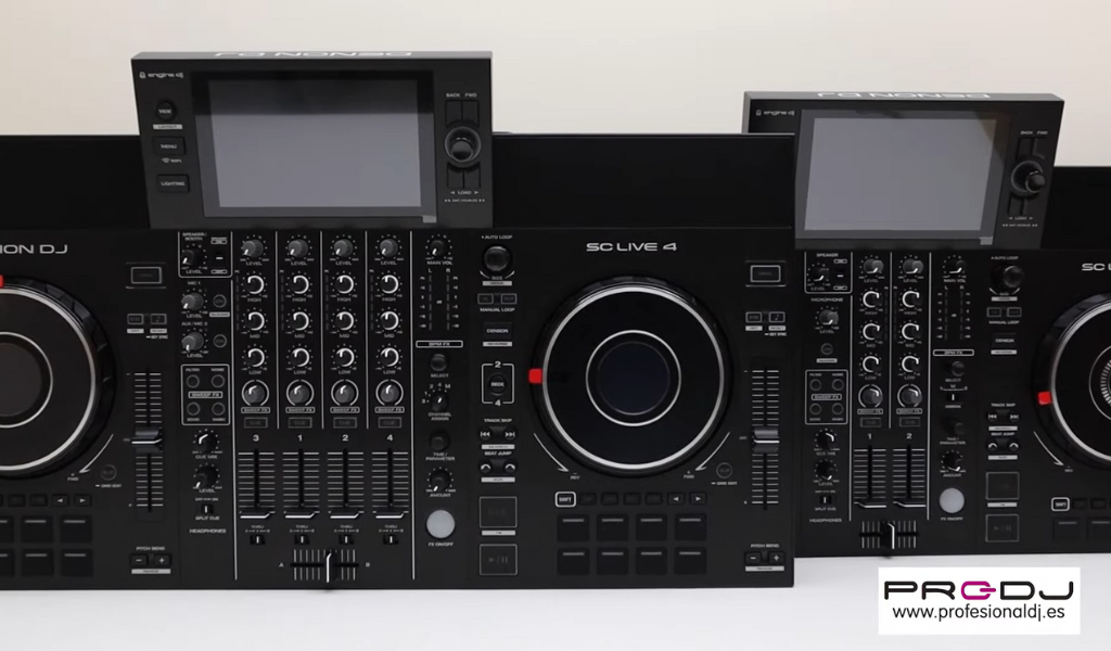 Nuevos Controladores Denon DJ SC Live 4 y SC Live 2