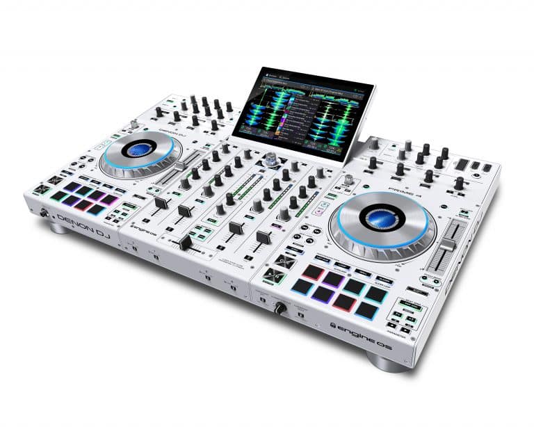 DENON DJ PRIME-4 SPECIAL EDITION WHITE
