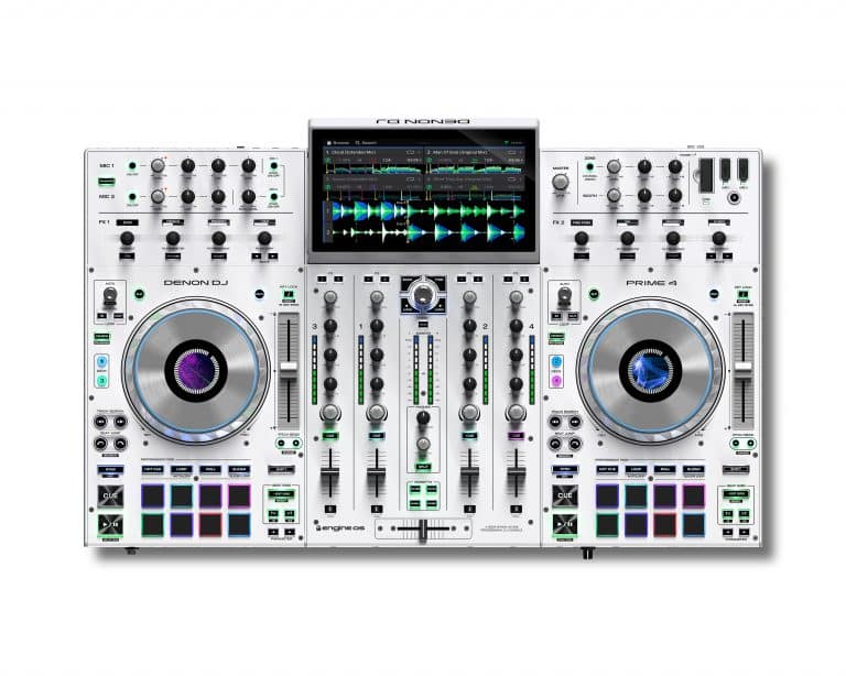 DENON DJ PRIME-4 SPECIAL EDITION WHITE