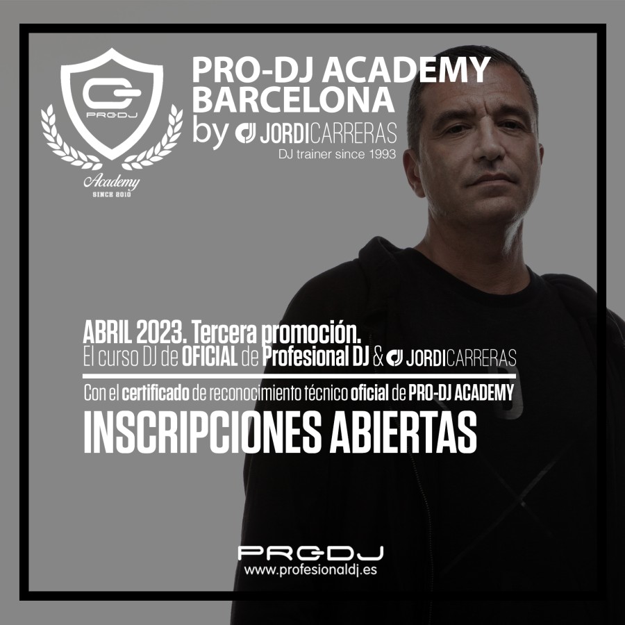 NUEVAS MASTERCLASS EN PRO-DJ ACADEMY BARCELONA.