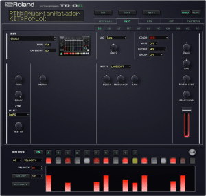 ROLAND TR-EDITOR PARA TR-8S Y TR-6S