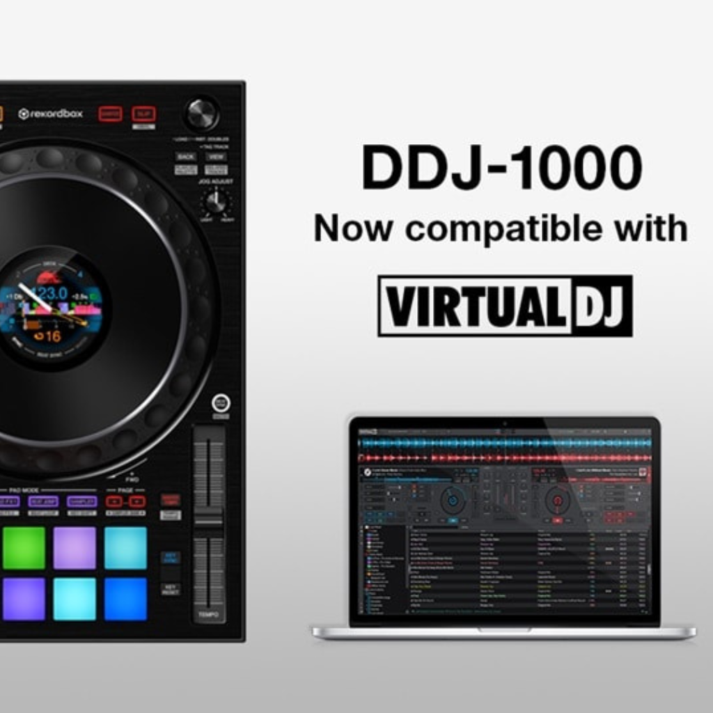 DDJ-1000 ahora es compatible con virtual DJ 2021