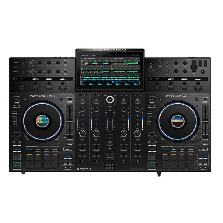 Controlador Denon DJ Prime 4+