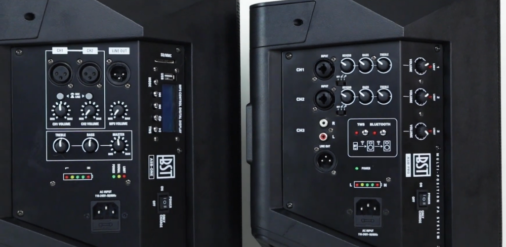 Unboxing y Review de altavoces BST ASB ONE y BST ASB PRO Conectividad de BST ASB ONE y BST ASB PRO