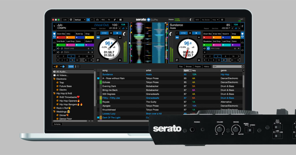 Top 5: Los mejores programas de DJ ¿Qué software debo usar? Serato DJ Pro los mejores programas de DJ de todos