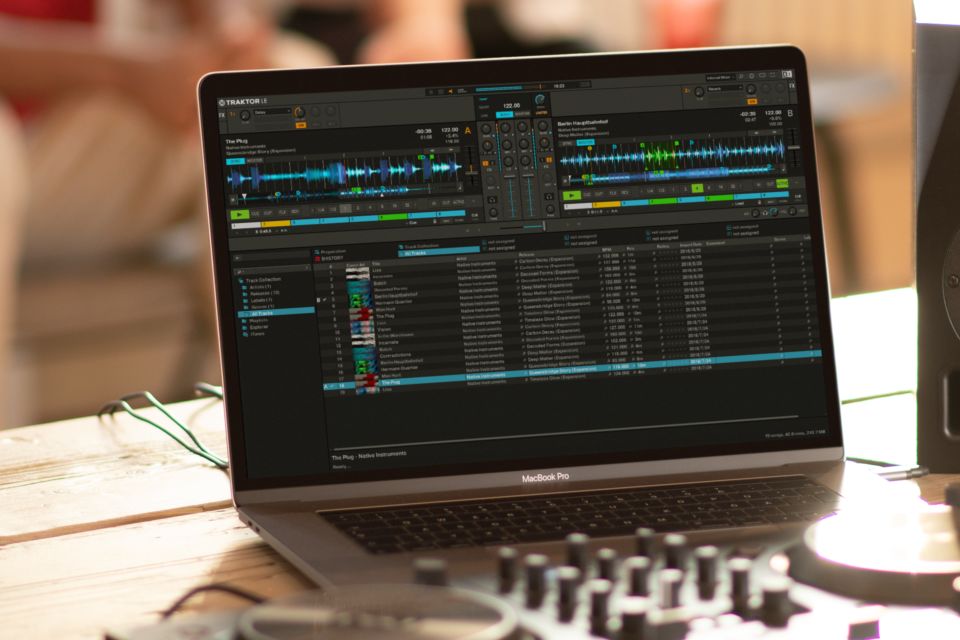 Programa de DJ Traktor Pro