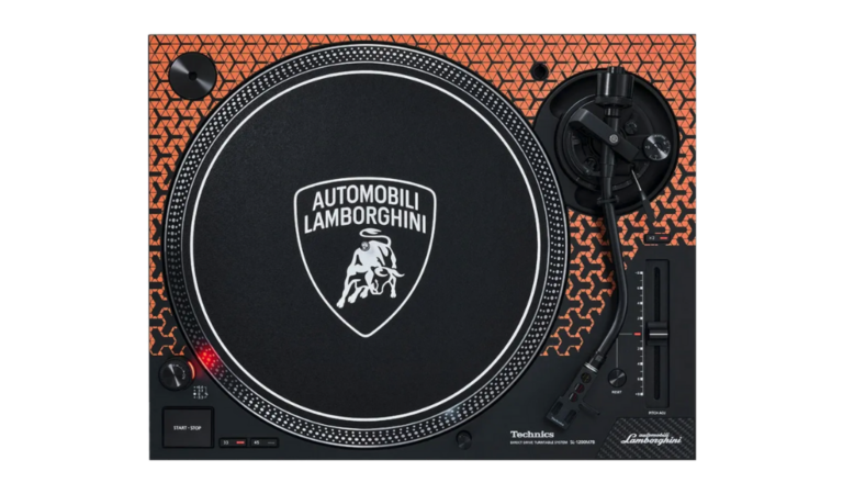 Edición Especial de Technics junto a Lamborghini: TECHNICS SL-1200M7B
