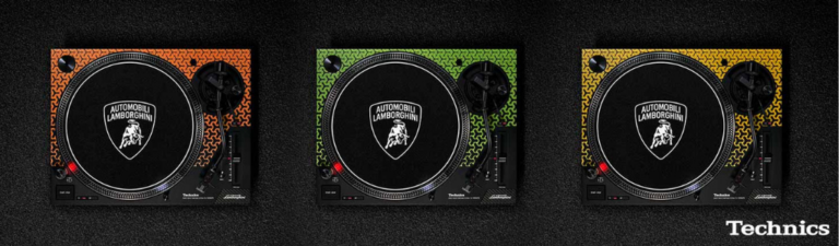 Edición Especial de Technics junto a Lamborghini: TECHNICS SL-1200M7B