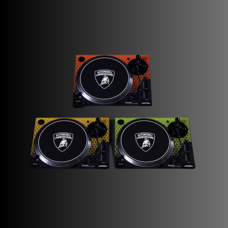 Edición Especial de Technics junto a Lamborghini: TECHNICS SL-1200M7B