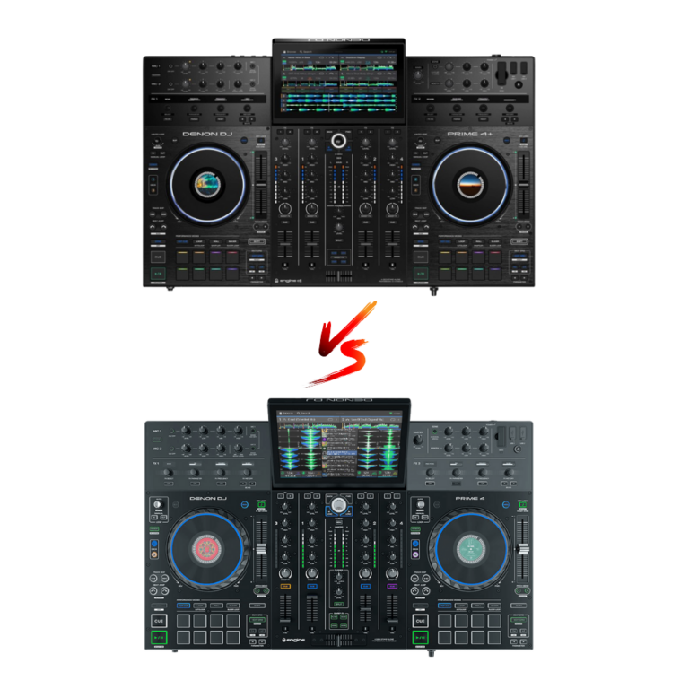 DENON DJ PRIME 4 vs DENON DJ PRIME 4+