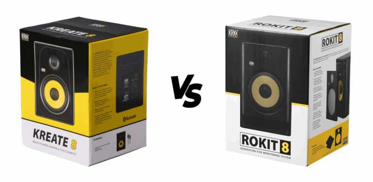 Diferencias entre las gamas de altavoces KRK Kreate vs KRK Rokit G5