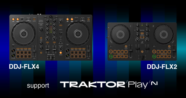 ALPHATHETA DDJ-FLX2 y DDJ-FLX4: Compatibilidad con Traktor Play