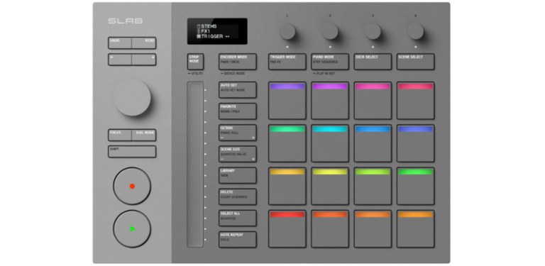 AlphaTheta SLAB: Controlador MIDI para Serato Studio AlphaTheta SLAB: Controlador MIDI para Serato Studio