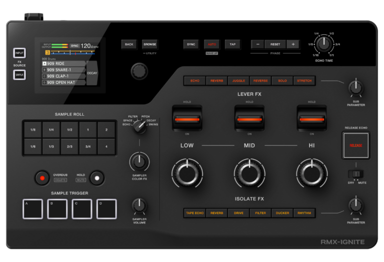 AlphaTheta RMX-IGNITE: ¿Qué ofrece esta estación de efectos?