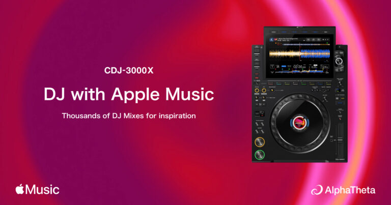 Apple Music llega al AlphaTheta CDJ-3000X Apple Music llega al AlphaTheta CDJ-3000X