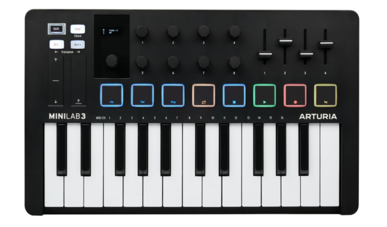 Arturia MiniLab 3: Controlador MIDI Compacto y Versátil Arturia MiniLab 3: Controlador MIDI Compacto y Versátil