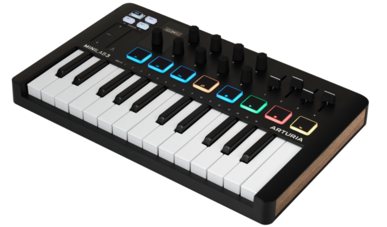 Arturia MiniLab 3: Controlador MIDI Compacto y Versátil Arturia MiniLab 3: Controlador MIDI Compacto y Versátil