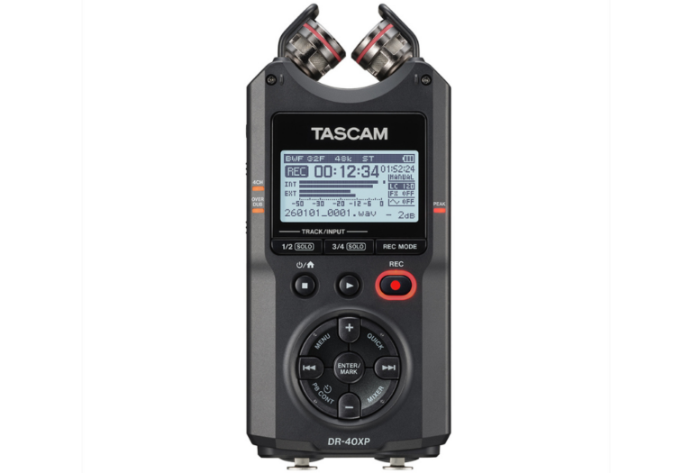 Tascam DR-40XP: Grabadora Portátil Definitiva Tascam DR-40XP: Grabadora Portátil Definitiva