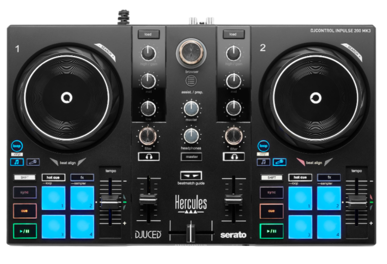 Unboxing & Review de Hercules DJControl Inpulse 200 MK3 Unboxing & Review de Hercules DJControl Inpulse 200 MK3
