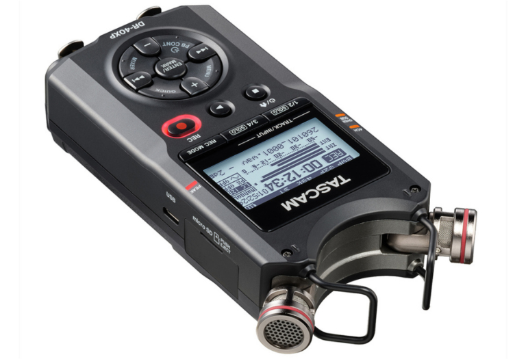 Tascam DR-40XP: Grabadora Portátil Definitiva Tascam DR-40XP: Grabadora Portátil Definitiva