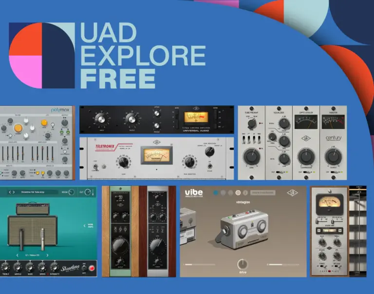 UAD Explore FREE: Luna DAW y 8 plugins para producción GRATIS UAD Explore FREE: Luna DAW y 8 plugins para producción GRATIS