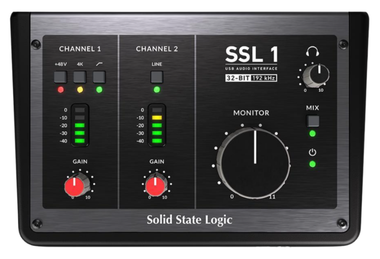 Solid State Logic SSL 1: Interfaz de audio compacta Solid State Logic SSL 1: Interfaz de audio compacta