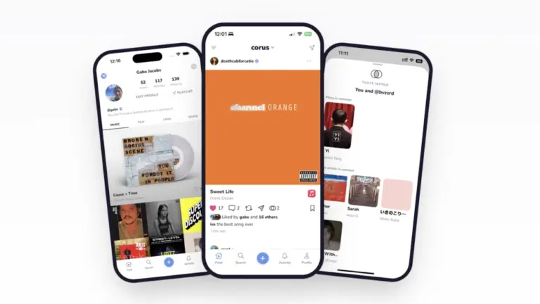 Corus: App para descubrir nueva música sin algoritmos Corus: App para descubrir nueva música sin algoritmos