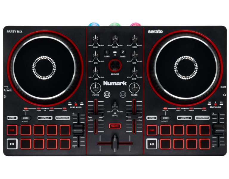 Numark Party Mix III: Controlador DJ compacto y funcional Numark Party Mix III: Controlador DJ compacto y funcional