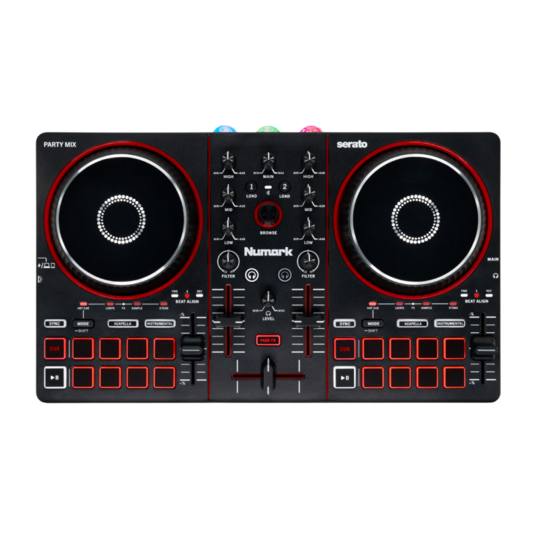 Numark Party Mix III: Controlador DJ compacto y funcional Numark Party Mix III: Controlador DJ compacto y funcional