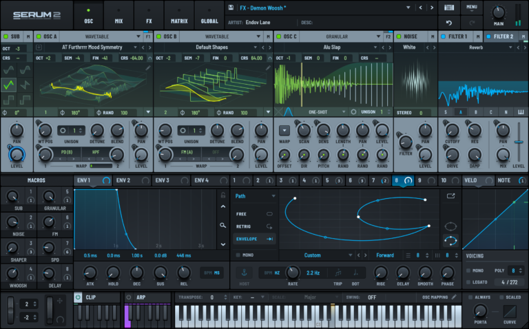 Xfer Records Serum 2: Ahora disponible en Linux Xfer Records Serum 2: Ahora disponible en Linux
