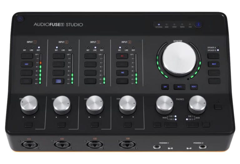 Arturia AudioFuse Studio Rev2: Mejores previos y Bluetooth renovado Arturia AudioFuse Studio Rev2: Mejores previos y Bluetooth renovado