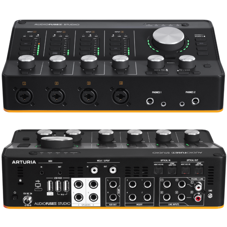 Arturia AudioFuse Studio Rev2: Mejores previos y Bluetooth renovado Arturia AudioFuse Studio Rev2: Mejores previos y Bluetooth renovado